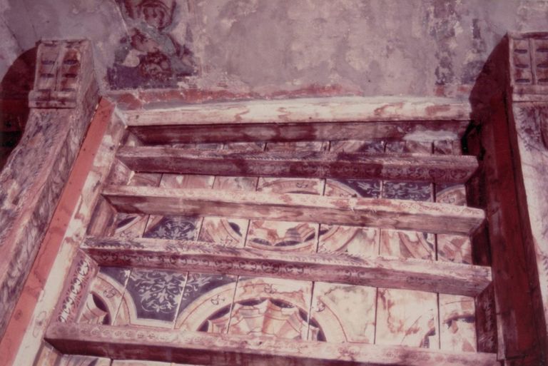 specchiatura centrale prima del restauro